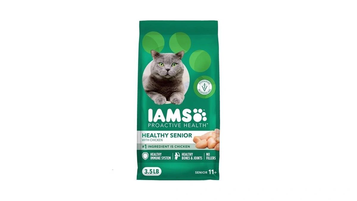 Iams Proactive Health Senior Dry Cat Food, Cat Food Dry