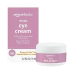 Amazon Basics Retinol Under Eye Cream, Fragrance Free, Reduces Fine