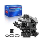 Wotaike 06l121111h Aluminum Water Pump Compatible With Vw Golf Passat