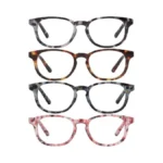 Przene Reading Glasses For Men Women Blue Light Blocking Oval
