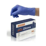Amarynth Disposable Gloves Large- 4 Mil Powder-free, Latex-free, Chemical-resistant Gloves