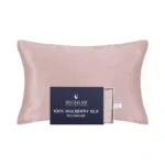 Beckham Hotel Collection Silk Pillow Case With Zipper, 100% Mulberry