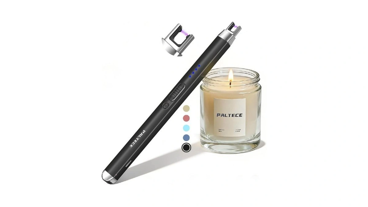 Paltece Upgraded Electric Lighter, Usb C Rechargeable Flameless Plasma Arc