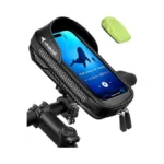 Whale Fall 360° Rotatable Bike Phone Holder, Waterproof Handlebar Bag