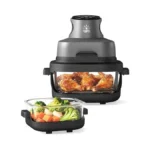 Oylus 4-in-1 Portable Glass Air Fryer - 1500w, 4.2qt &