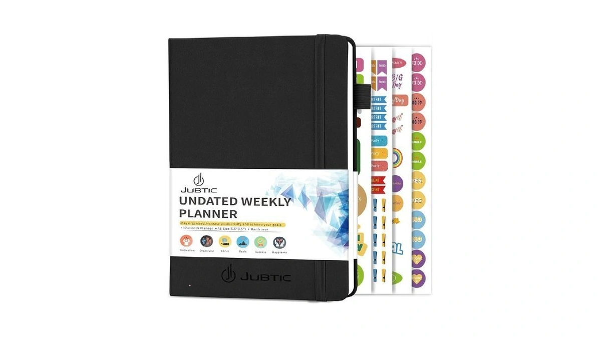2026-2027 Undated Planner Weekly And Monthly Productivity Daily Planners Agenda