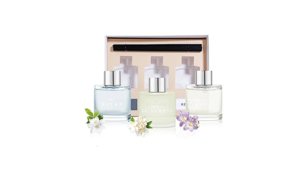 3 Pack Fragrance Reed Diffuser, 50 Ml Gardenia Jasmine White