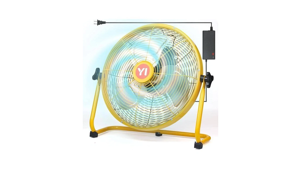 16" High Velocity Floor Fan For Dewalt 20v Max Battery,