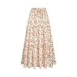 Arolina Long Skirts For Women Casual Ruffle Tiered Maxi Skirts