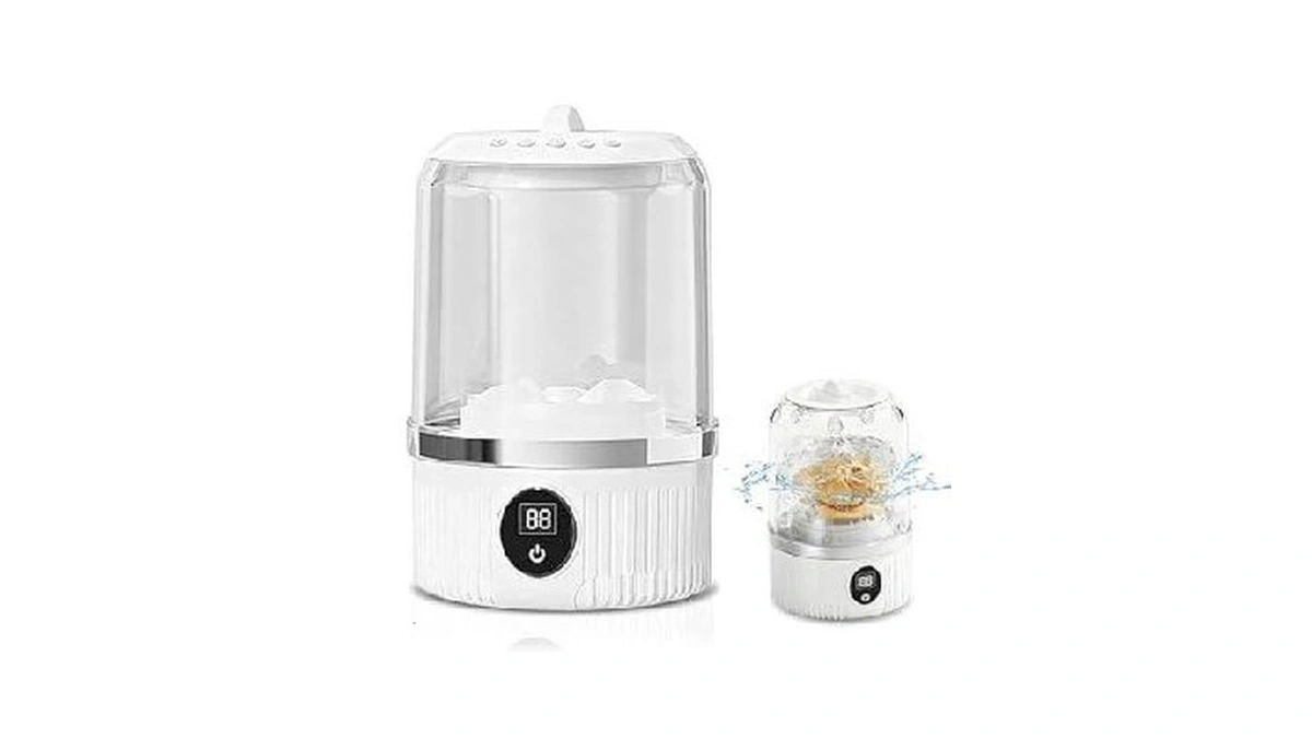 Portable Washing Machine, Compact Laundry Washer Deep Cleans Small Clothes,