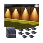 Artcool Solar Fence Lights Outdoor With Dual Panels – Fence
