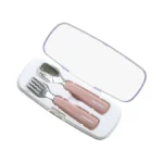 Aguard Momobin Toddler Utensils - Stainless Steel Fork & Spoon