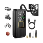 Pwperry Tire Inflator Portable Air Compressor, 4x Faster 150psi Smart