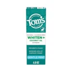 Tom's Of Maine Whiten Plus Coconut Oil Fluoride Free Toothpaste,
