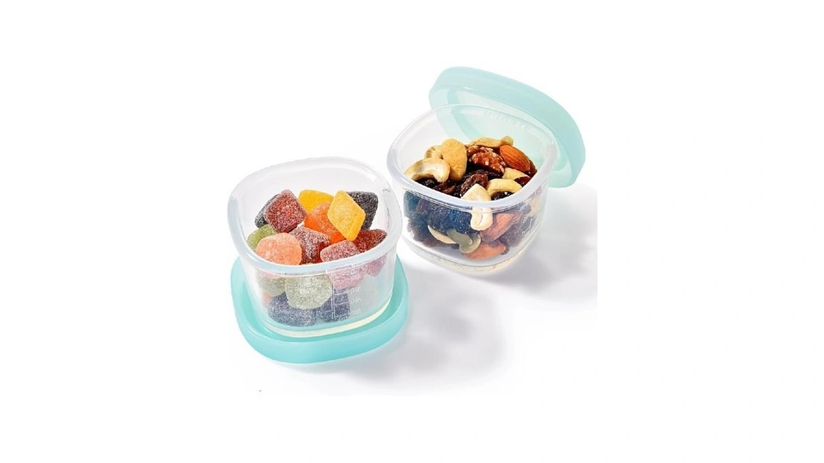 U-taste 3oz Mini Sauce Containers: Food Grade Liquid Silicone Condiment