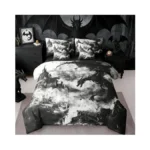 Erosebridal Gothic Dragon Comforter Set 7 Piece Bed In A