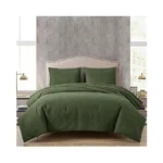 Chezmoi Collection Liam Olive Green King Size Bed In A