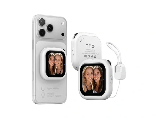 Wireless Vlog Selfie Monitor Screen With Amoled Display, 4k Phone