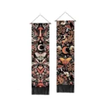 Artcreator Pack Of 2 Mushroom Wall Hanging Decor, Hippie Room