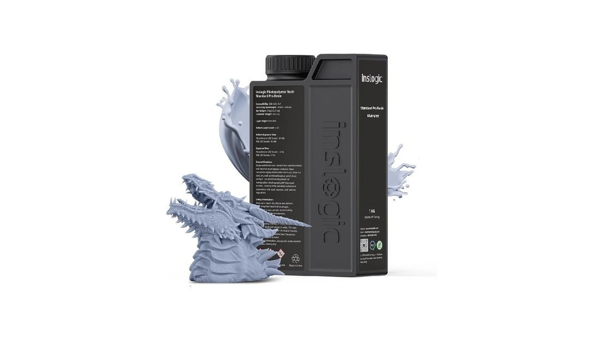 Inslogic 3d Printer Resin, Standard Pro Resin 405nm Uv-curing 3d