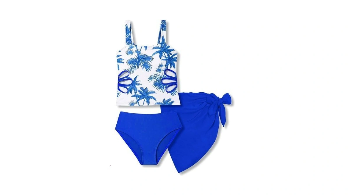 Vitalique Size 13 14 Years Teen Girls 2 Piece Tankini