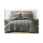 Chezmoi Collection Cliff 3-piece Lightweight Cooling Comforter Set, Oversized King