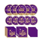 Graduation Plates And Napkins 2026 Graduation Party Supplies, Class Of