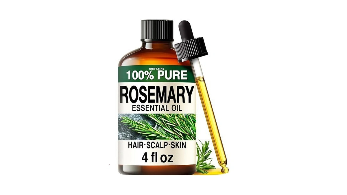 100% Pure Rosemary Oil - 4 Fl Oz Rosemary Essential