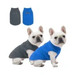 Beautyzoo Fleece Dog Sweater Vest 2 Pack, Dog Sweaters For