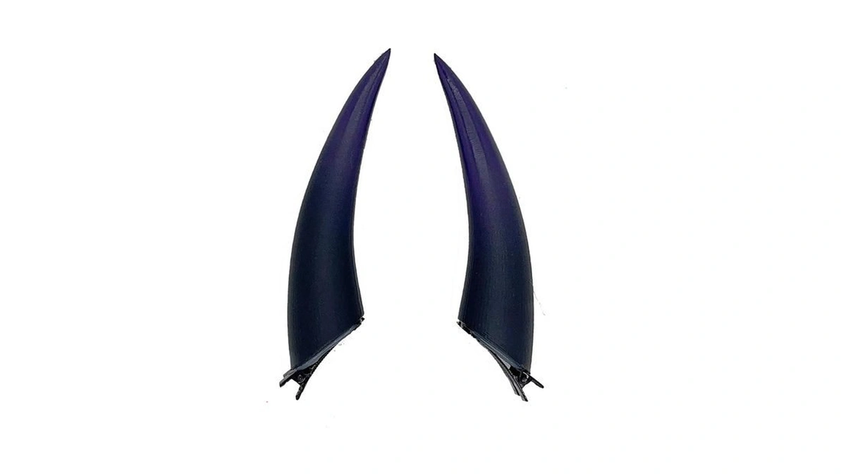 Atekatac 3d Devil Horns Headband Women Demon Horns Clips Halloween