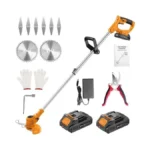 Jygmpro 21v String Trimmer Cordless - Battery Powered Weed Wacker,