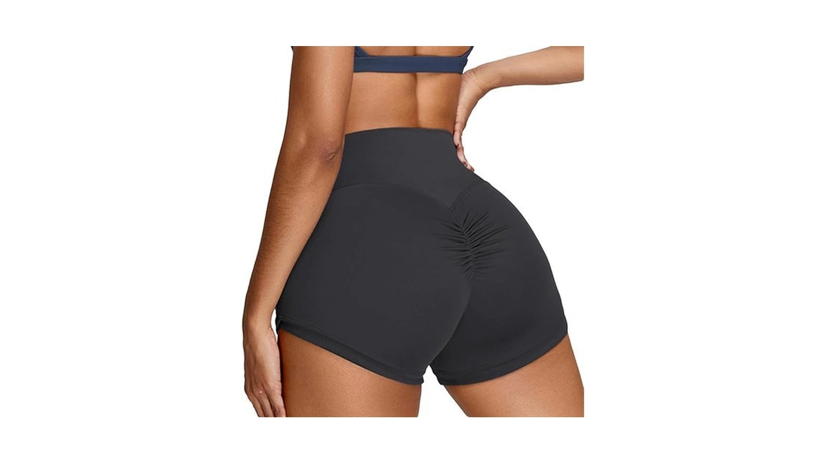 Bbao Dream High Waist Scrunch Butt Lifting Biker Shorts For