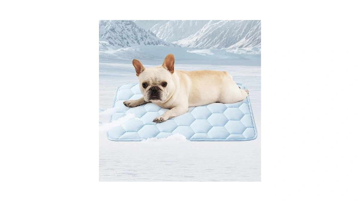 Eheyciga Cooling Mat For Dogs(q-max>0.53), Washable Dog Cooling Mat, Portable
