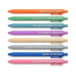 Decolparty 8pcs Tayloris Gift Lyric Gel Pens Set - Music-inspired