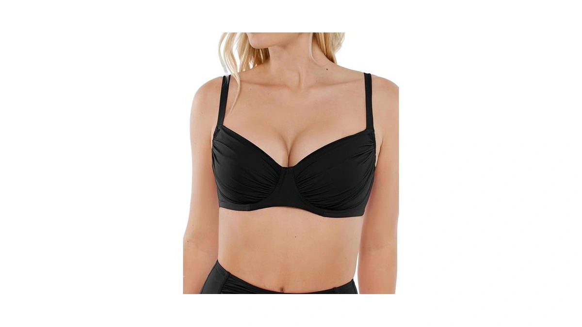 Popilush Bikini Tops For Women - Underwire Swimsuits Push Up