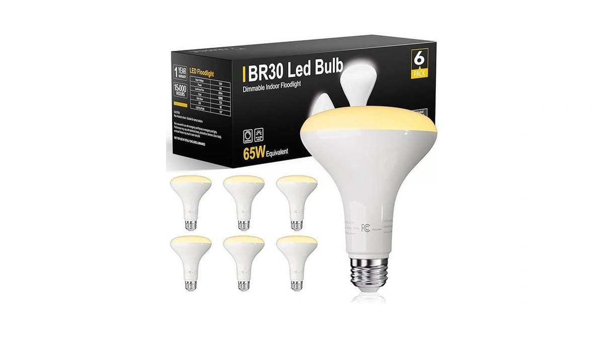 Daybetter Br30 Led Light Bulbs, 9w, E26 Base, Dimmable Indoor