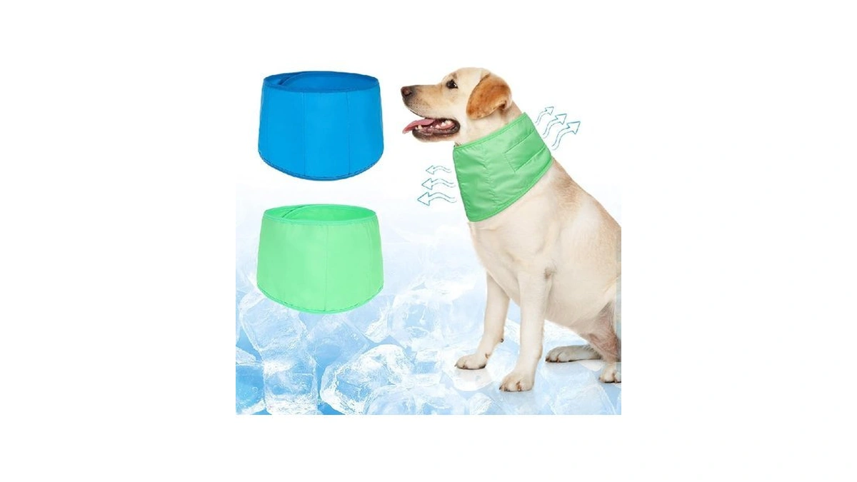 Beautyzoo Dog Cooling Bandana For Small Dogs, Instant Chill Out