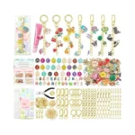 Ecoofor 397 Pcs Keychain Making Kit For Kids & Adults