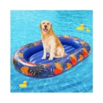 Beautyzoo Inflatable Dog Pool Float For Large Dogs, Foldable Summer