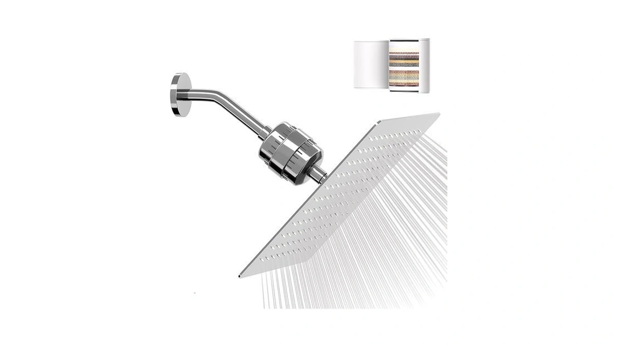 Vapralis Filtered Shower Head With 20-stage Shower Filter,two Replacement Filter