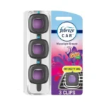 Febreze Car Air Freshener Vent Clip Gain Moonlight Breeze Scent,