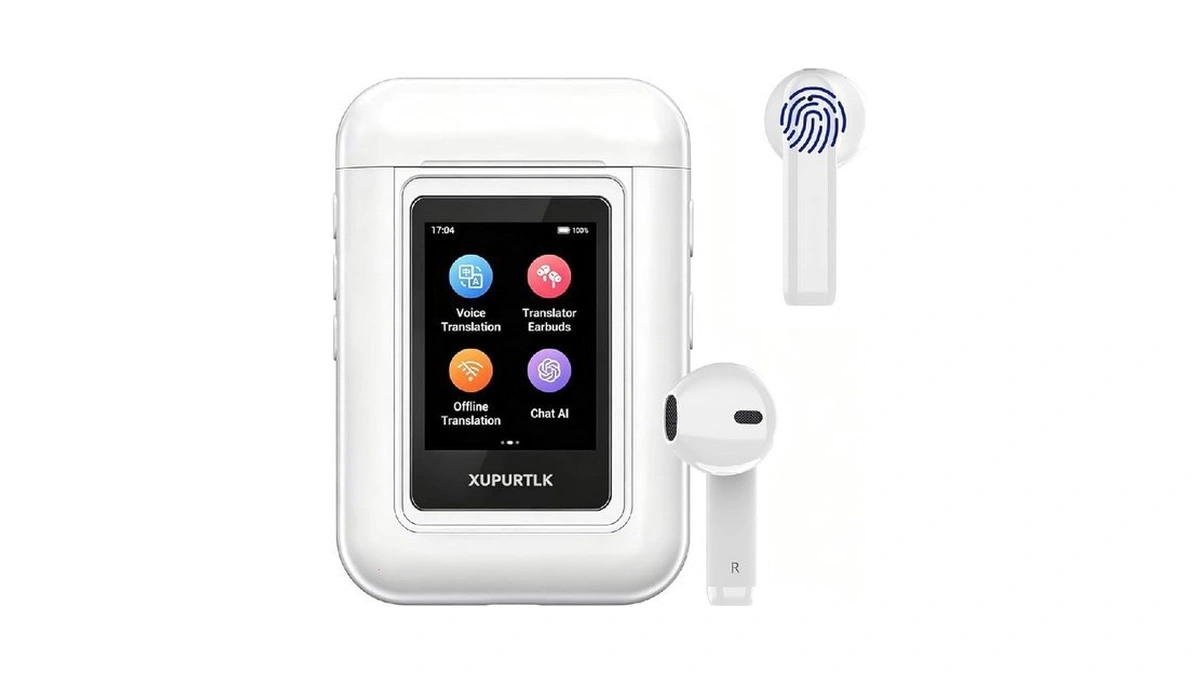 Xupurtlk Ai Translation Earbuds Real Time, 120 Offline Packages Audifonos