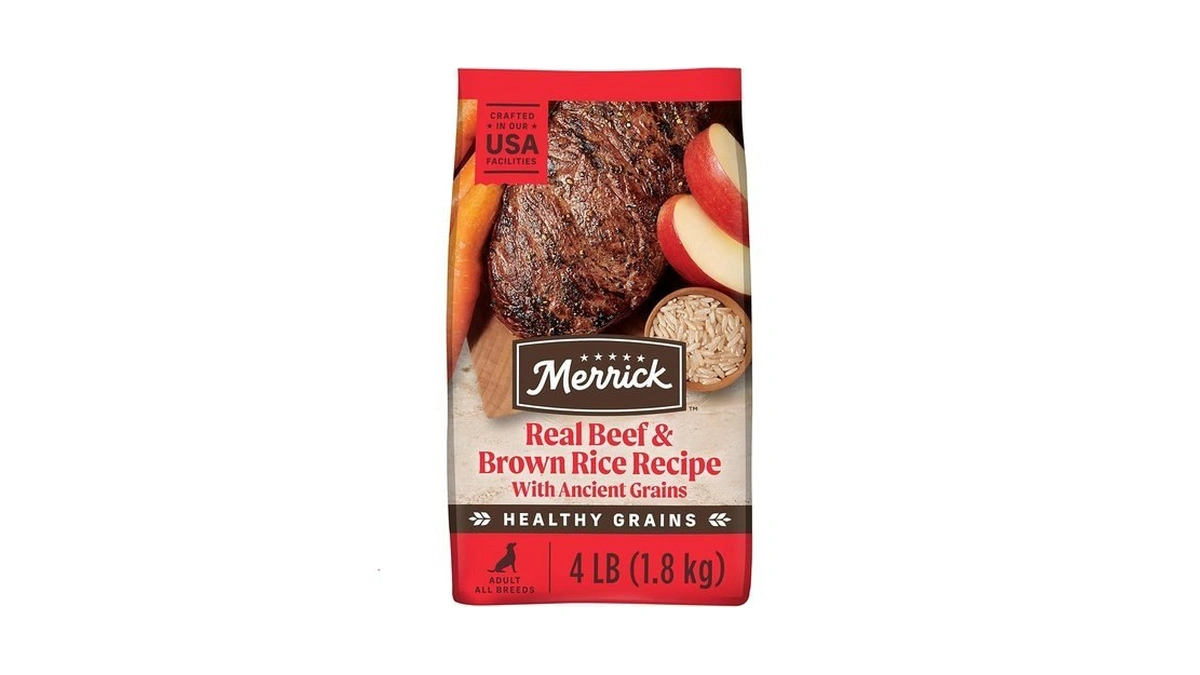 Merrick Healthy Grains Premium Adult Dry Dog Food, Wholesome And