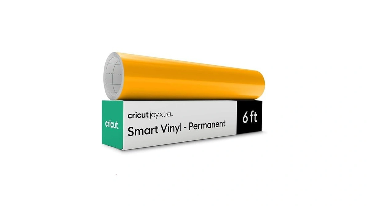 Cricut Smart Permanent Vinyl For Joy Xtra Machine, Maize Yellow