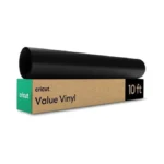 Cricutยฎ Value Removable Vinyl, Black (12 In X 10 Ft)