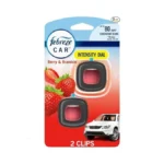 Febreze Car Air Freshener Vent Clip Berry & Bramble Scent,