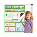 Laffunz Giant Magnetic Number Of The Day Chart, Place Value