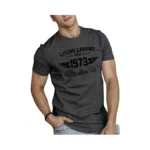 Gorglitter Men's Casual Fitted Novelty Graphic Tees Vintage Short Sleeve