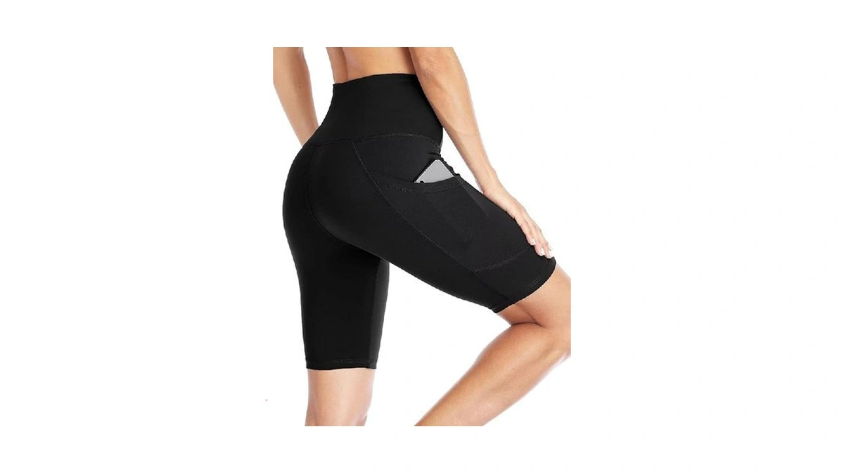 Biker Shorts For Women With Pockets – High Waisted Tummy