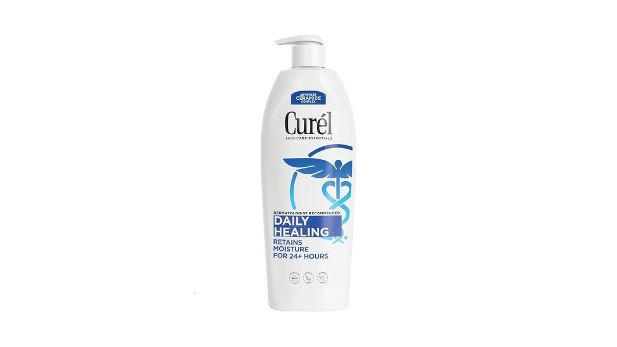Curel Daily Healing Body Lotion For Dry Skin, Dermatologist Recommended